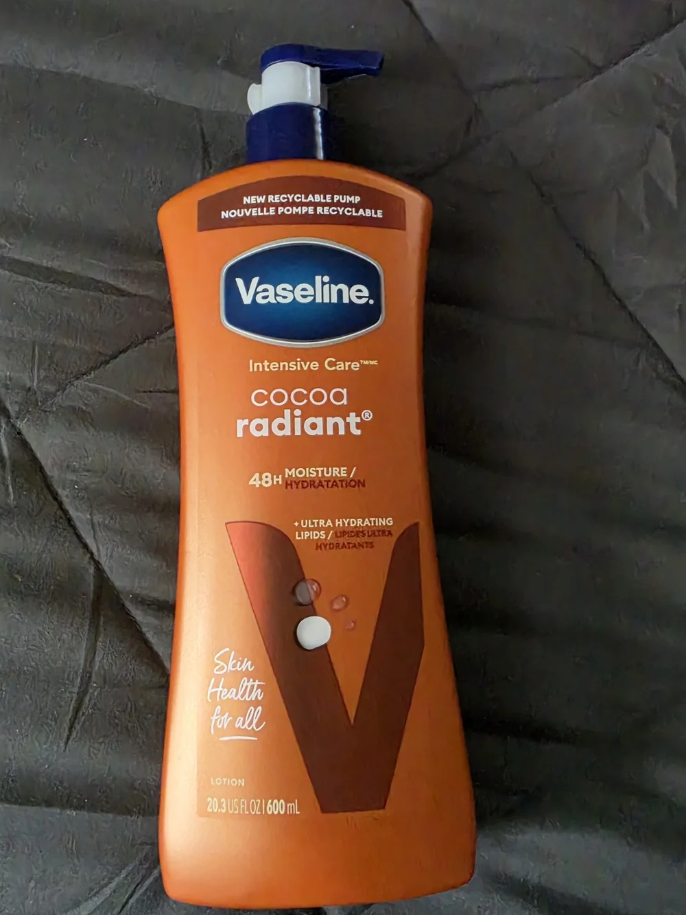 Vaseline Cocoa Radiant Intensive Care Moisturizer - Cocoa (Orange)